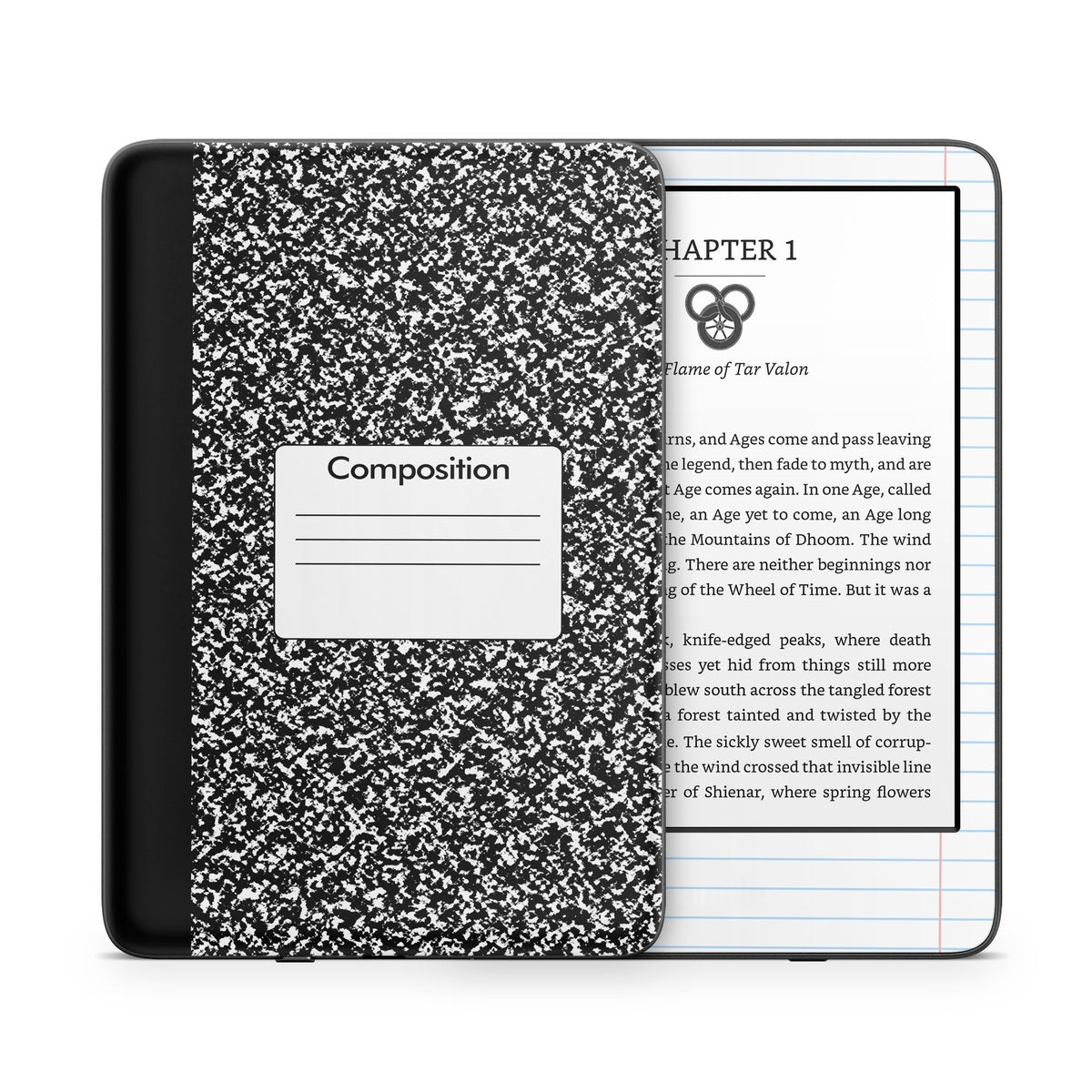 Composition Notebook - Amazon Kindle Skin