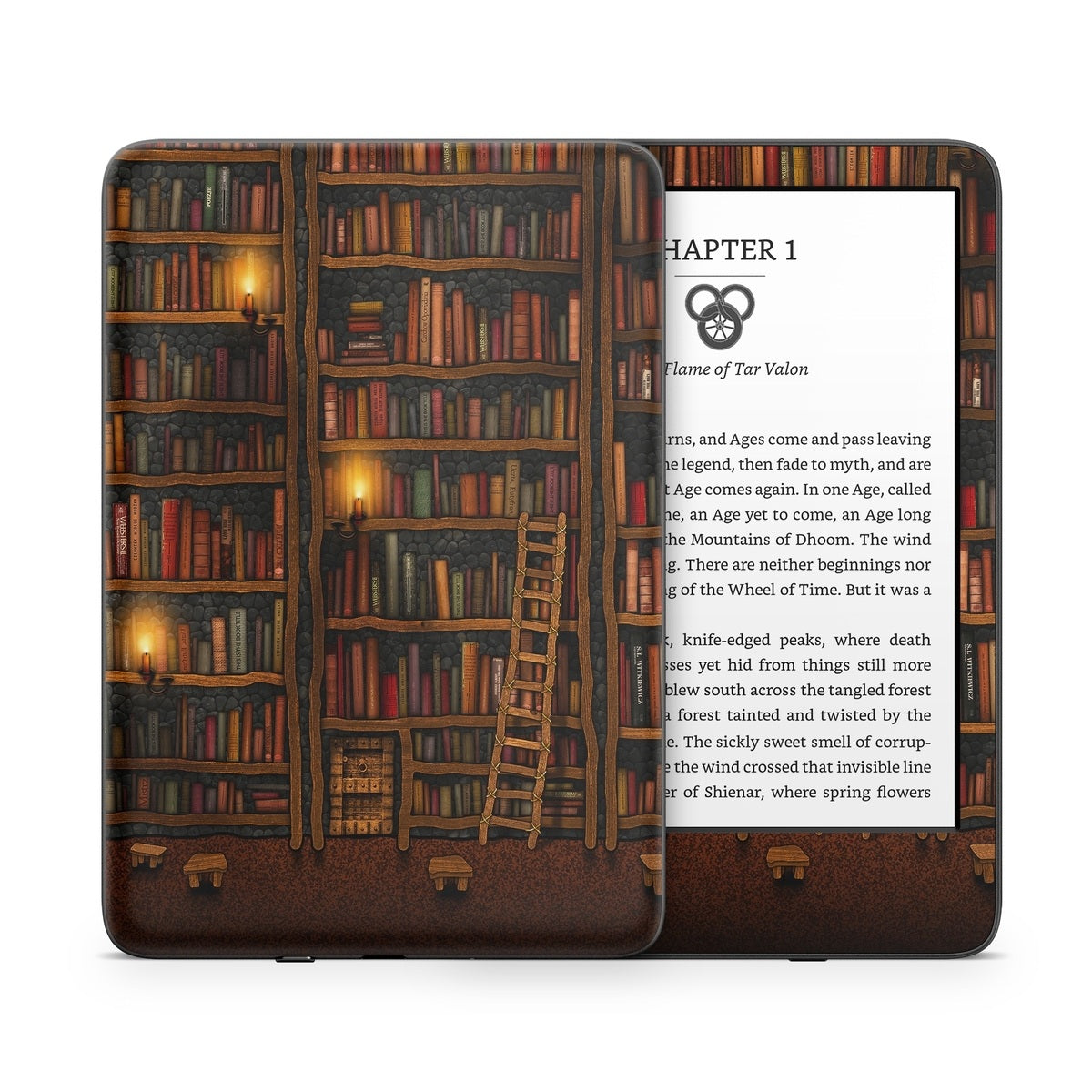 Library - Amazon Kindle Skin