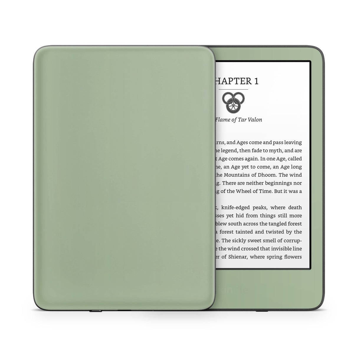 Solid State Sage - Amazon Kindle Skin