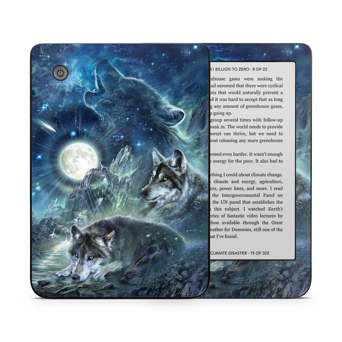 Bark At The Moon - Kobo Clara 2E Skin - Antonia Neshev - DecalGirl