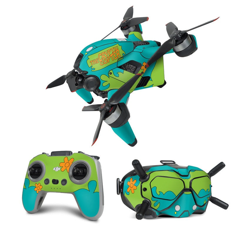 Cryptic Copter - DJI FPV Combo Skin