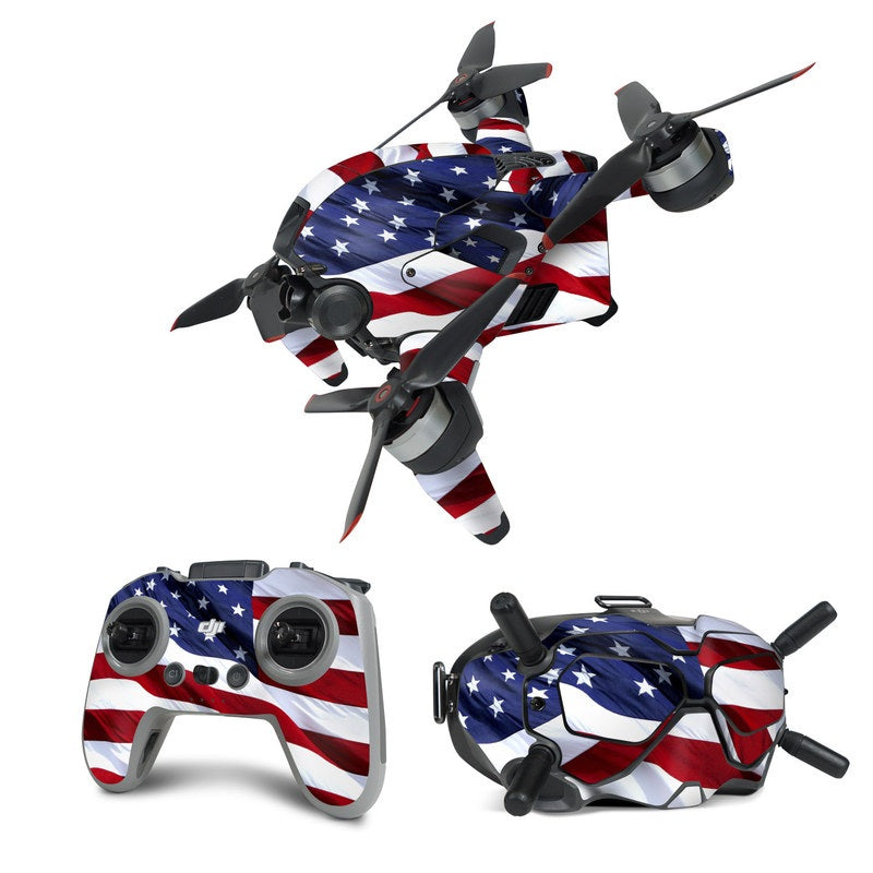 Patriotic - DJI FPV Combo Skin