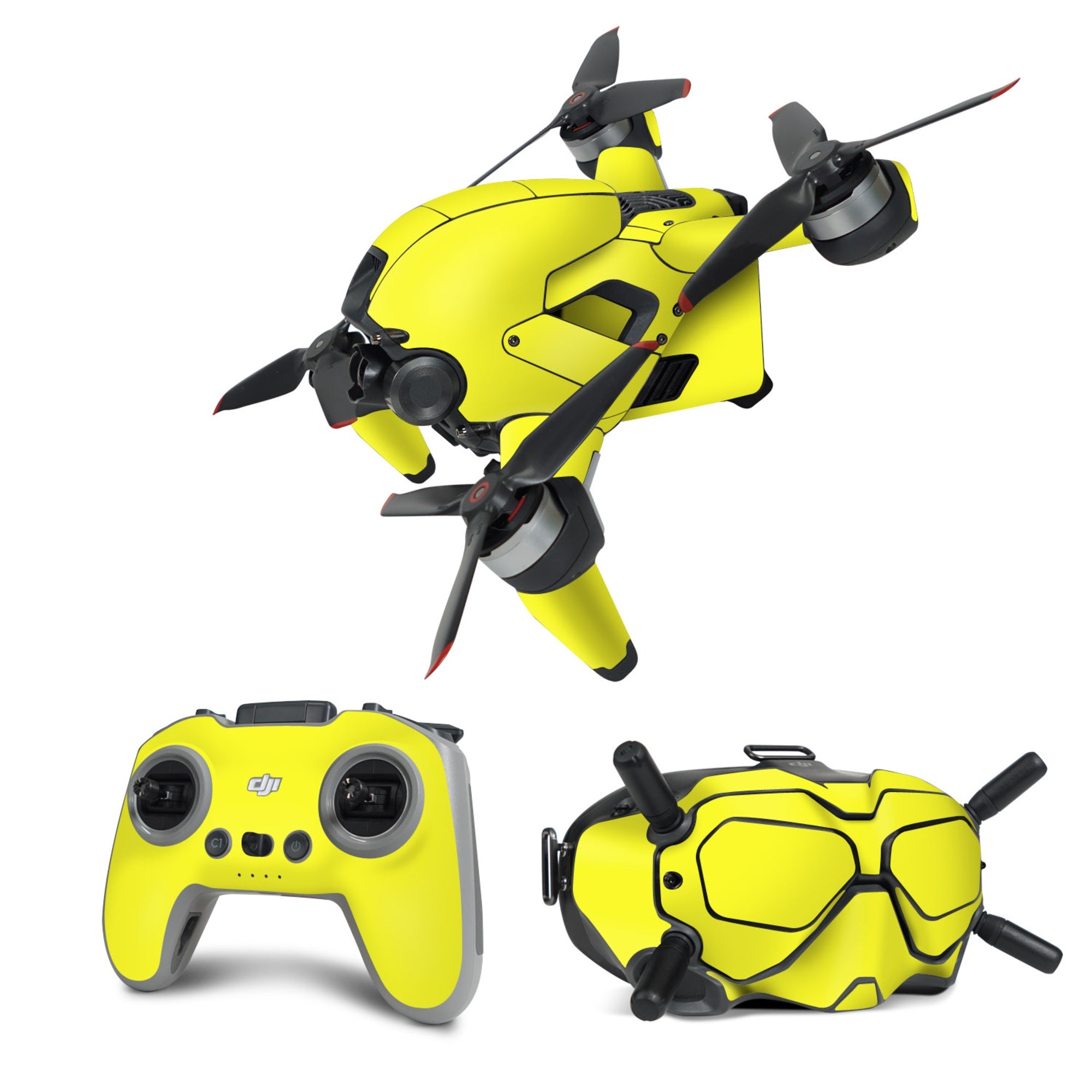 Solid State Lemon - DJI FPV Combo Skin