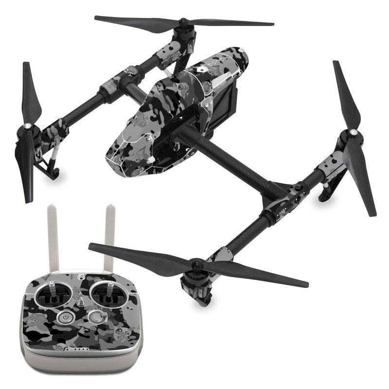 SOFLETE Black Multicam - DJI Inspire 1 Skin