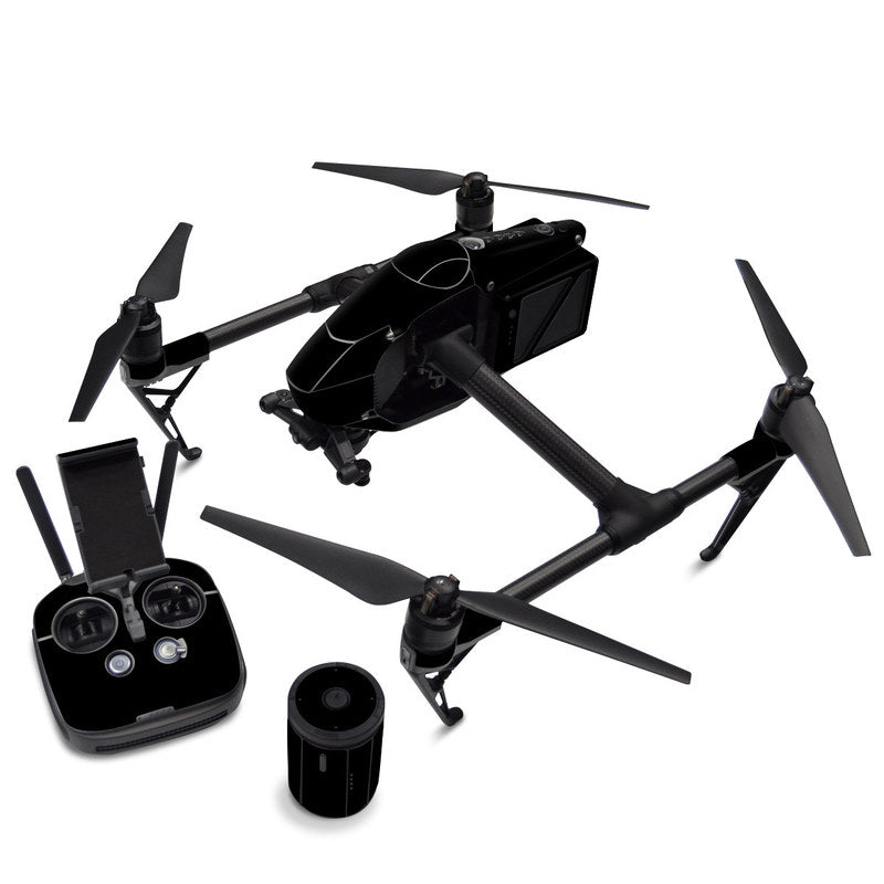 Solid State Black - DJI Inspire 2 Skin