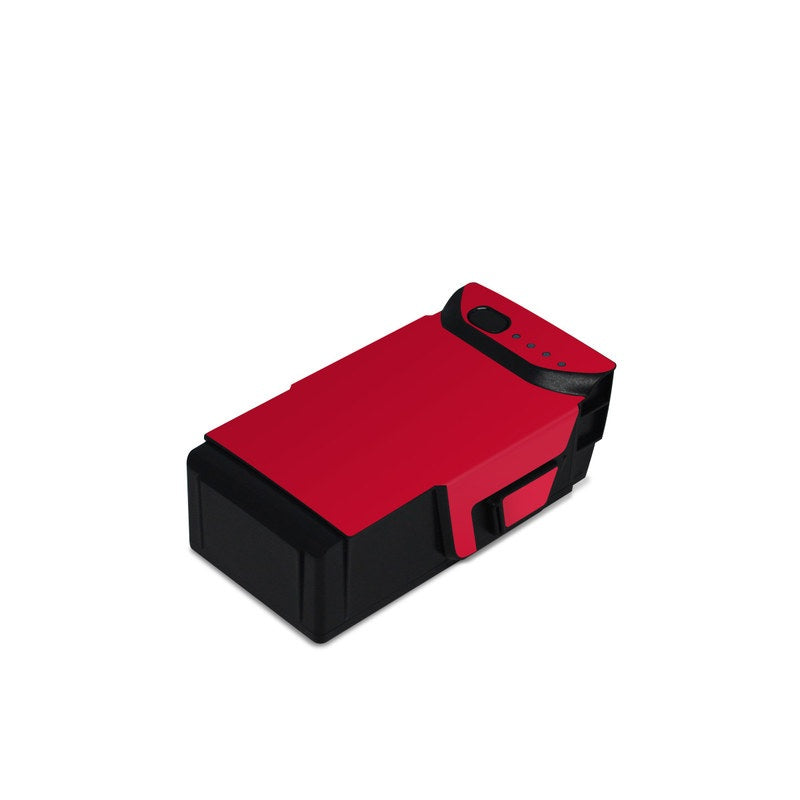 Solid State Red - DJI Mavic Air Battery Skin