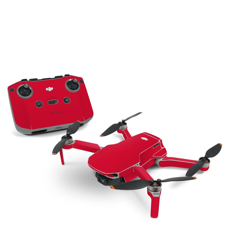 Solid State Red - DJI Mini 2 Skin