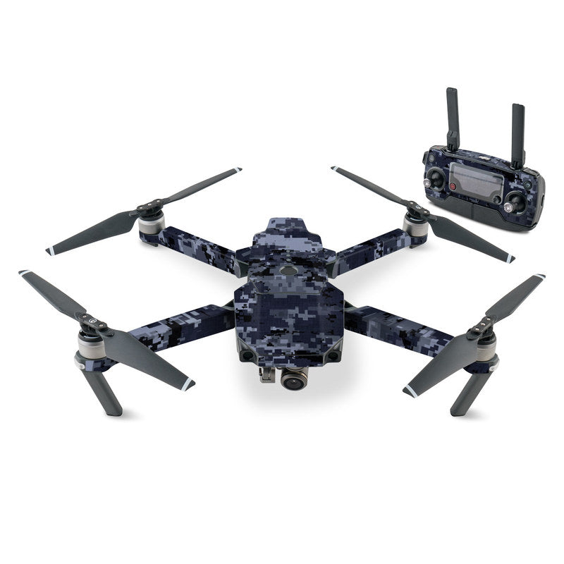 Digital Navy Camo - DJI Mavic Pro Skin