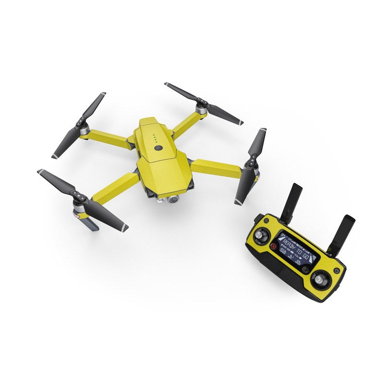 Solid State Yellow - DJI Mavic Pro Skin