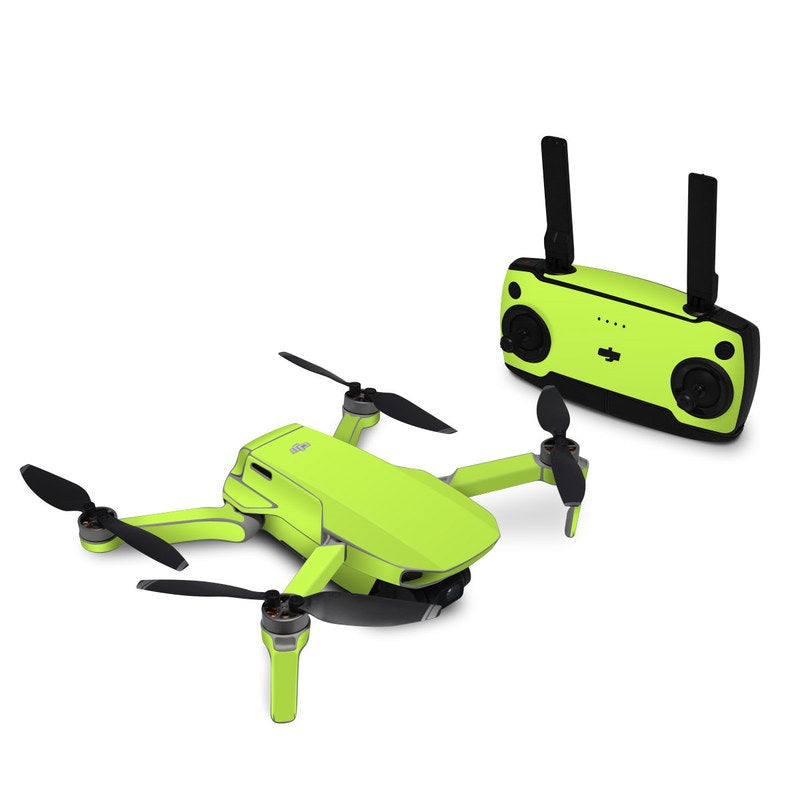 Solid State Lime - DJI Mini SE Skin