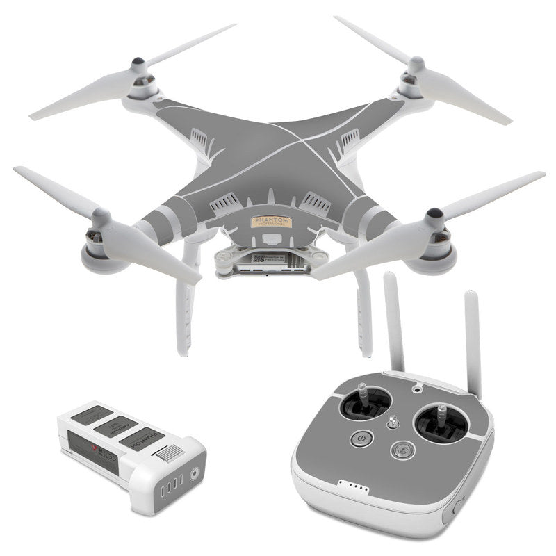 Solid State Grey - DJI Phantom 3 Skin