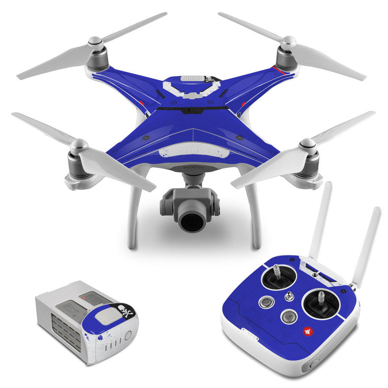 Blue Valkyrie - DJI Phantom 4 Skin