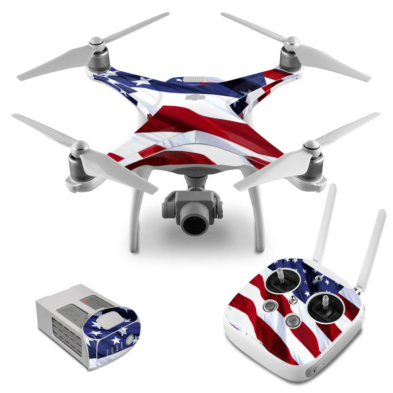 Patriotic - DJI Phantom 4 Skin