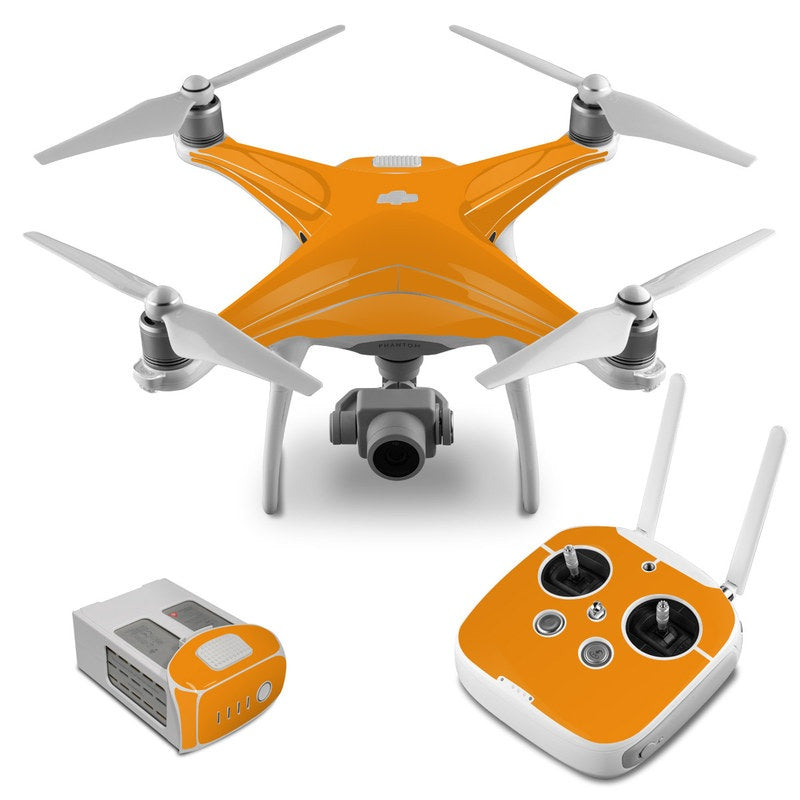 Solid State Orange - DJI Phantom 4 Skin