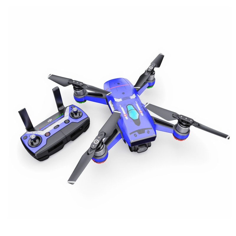 Blue Valkyrie - DJI Spark Skin