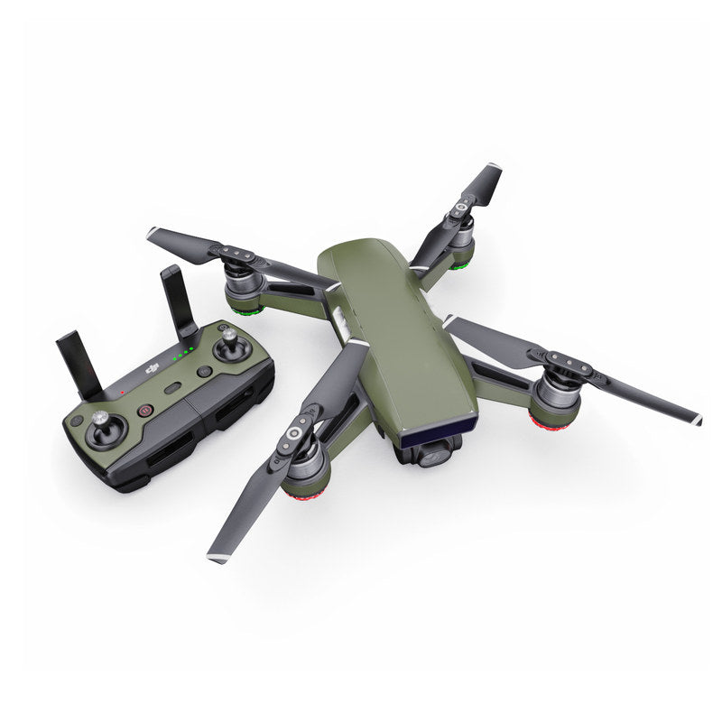 Solid State Olive Drab - DJI Spark Skin