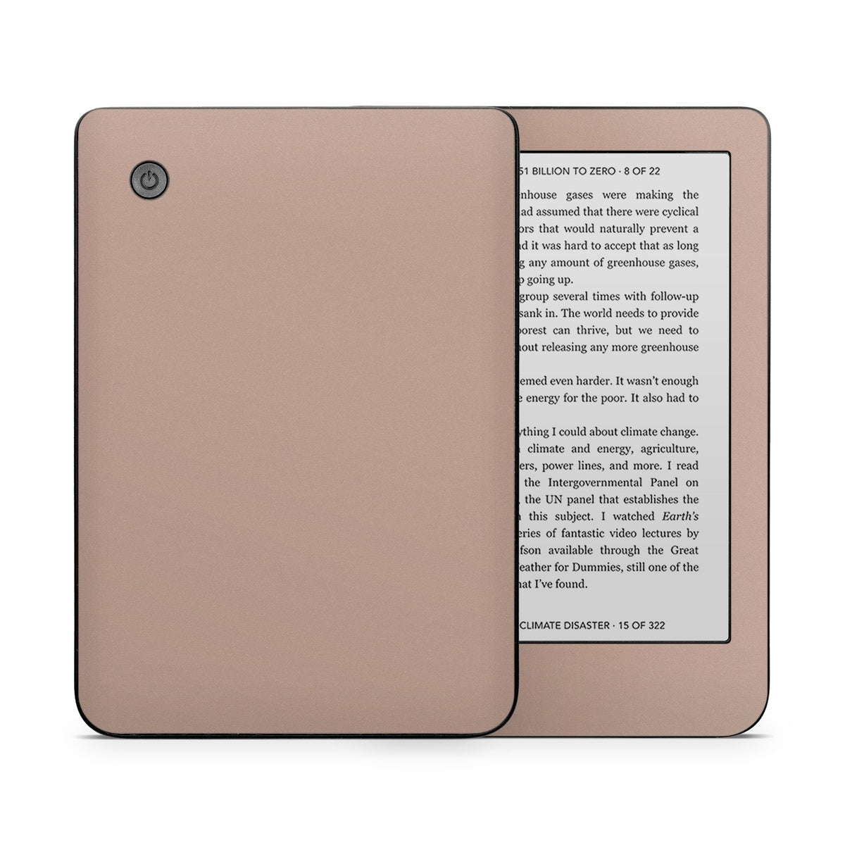 Solid State Rustic Pink - Kobo Clara 2E Skin