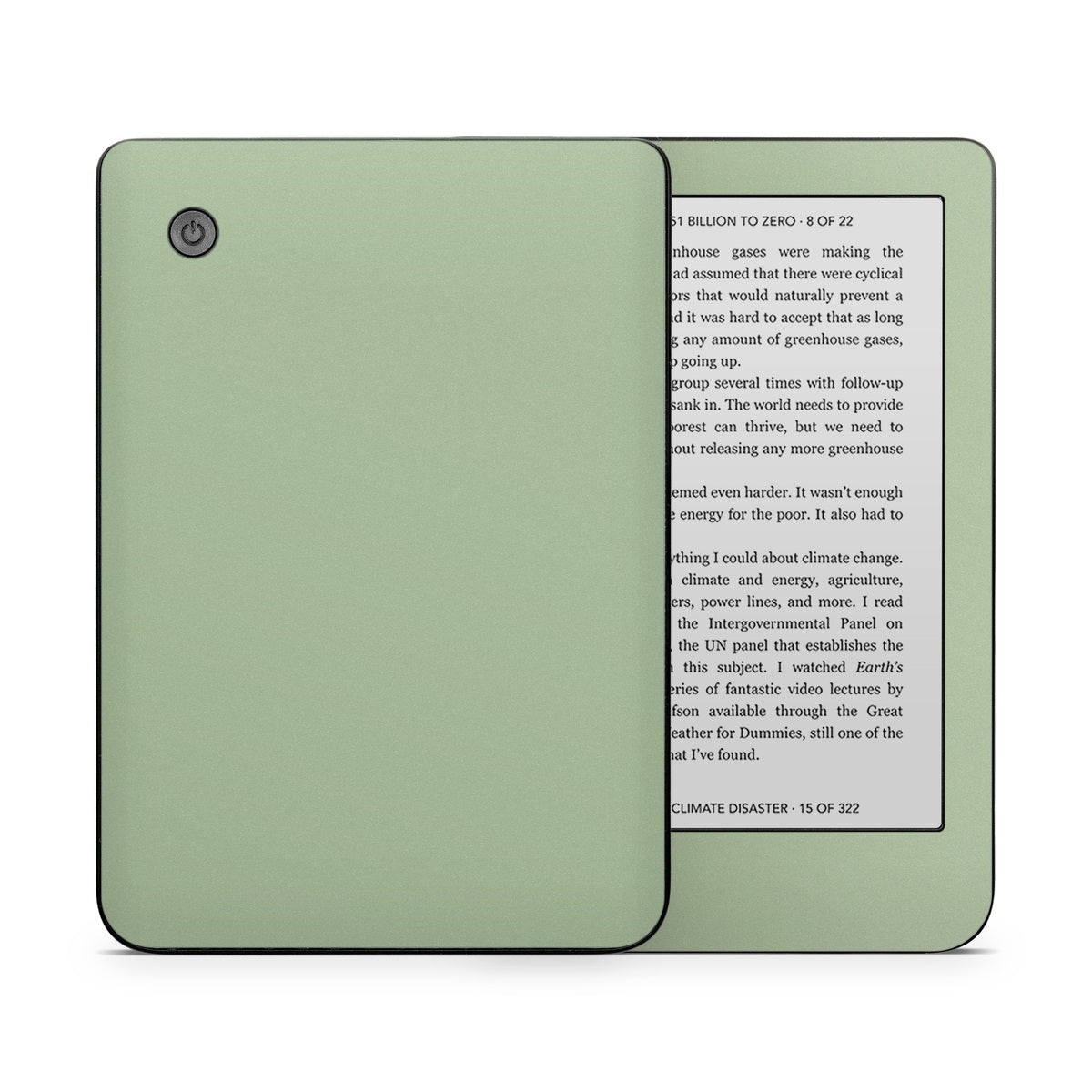 Solid State Sage - Kobo Clara 2E Skin