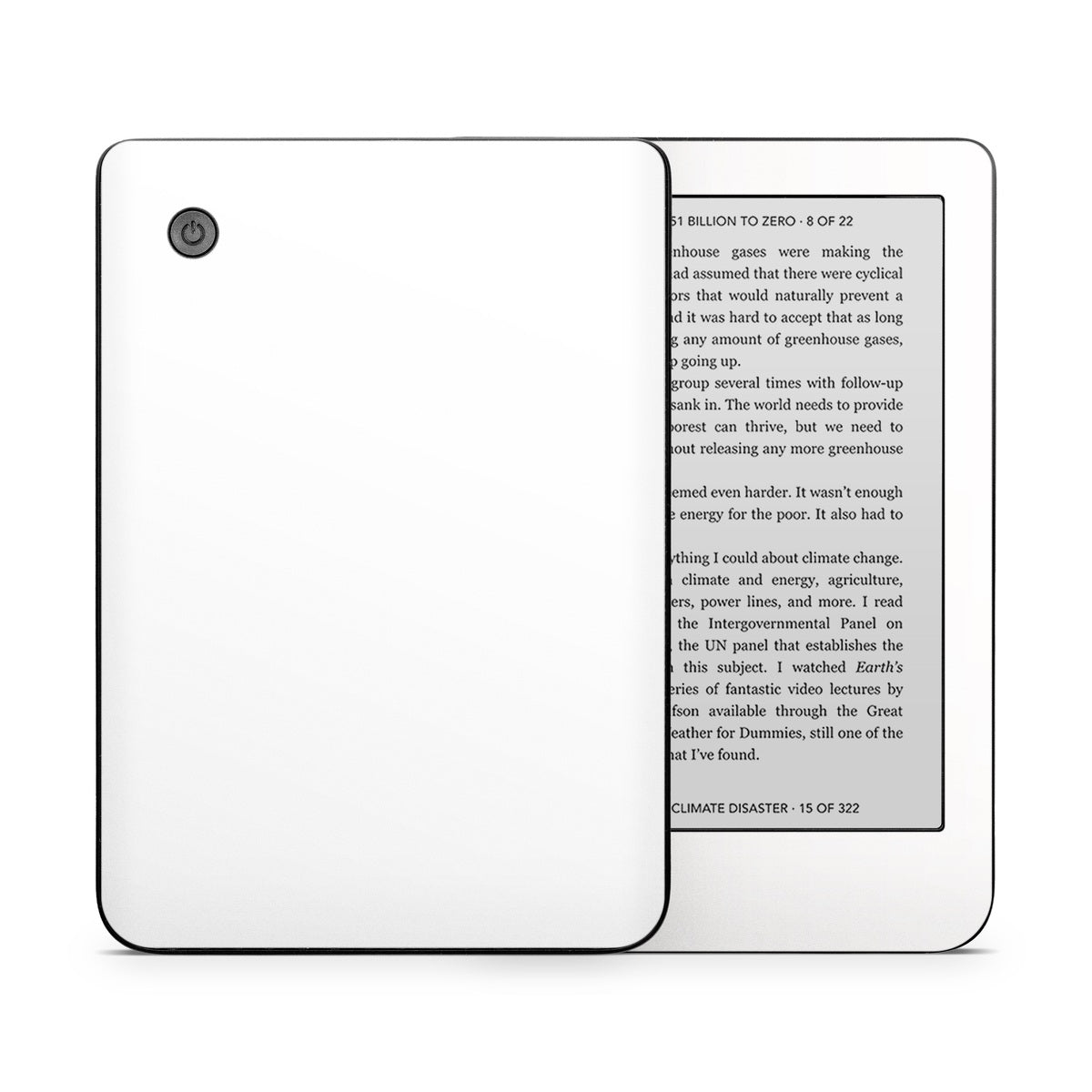 Solid State White - Kobo Clara 2E Skin