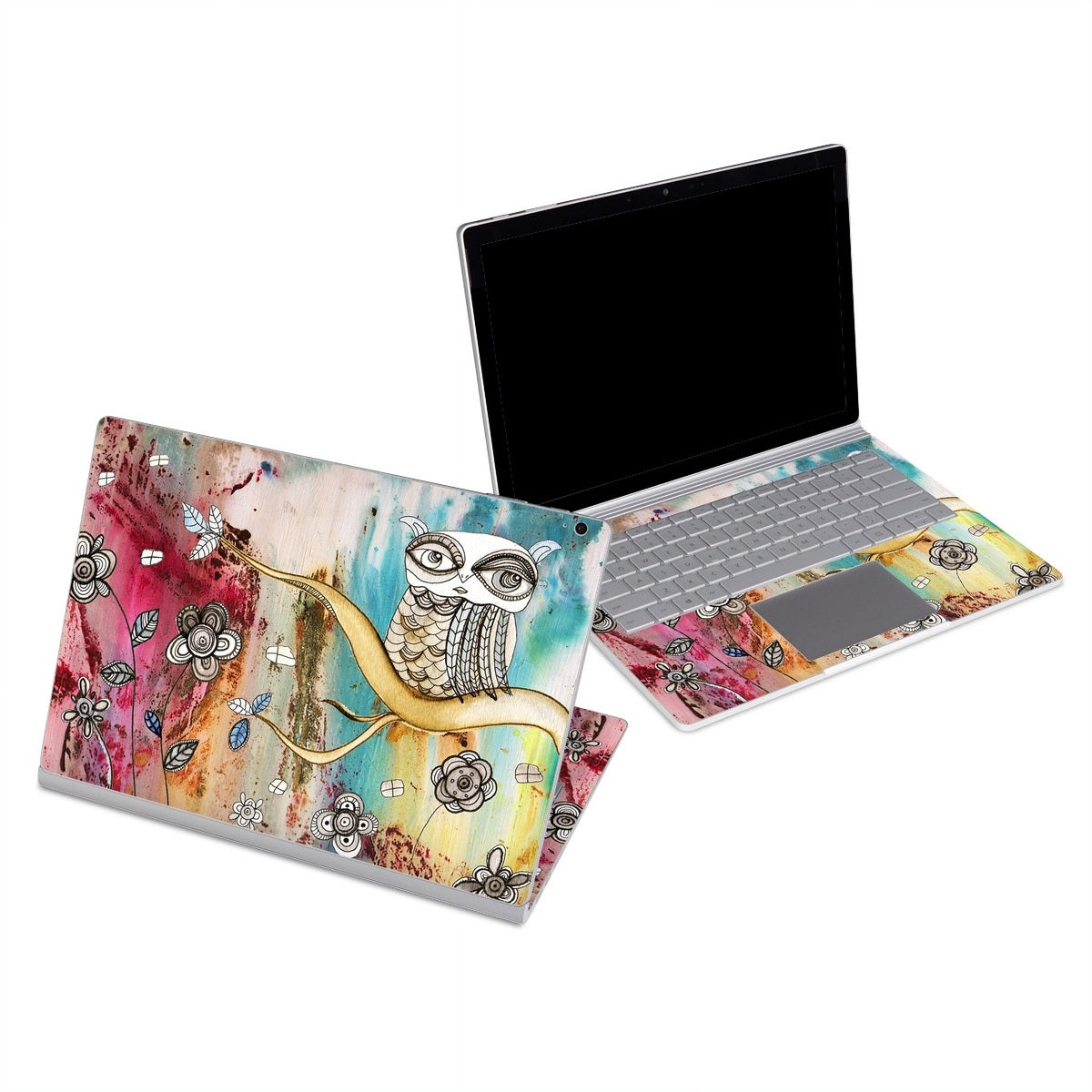 Surreal Owl - Microsoft Surface Book Skin