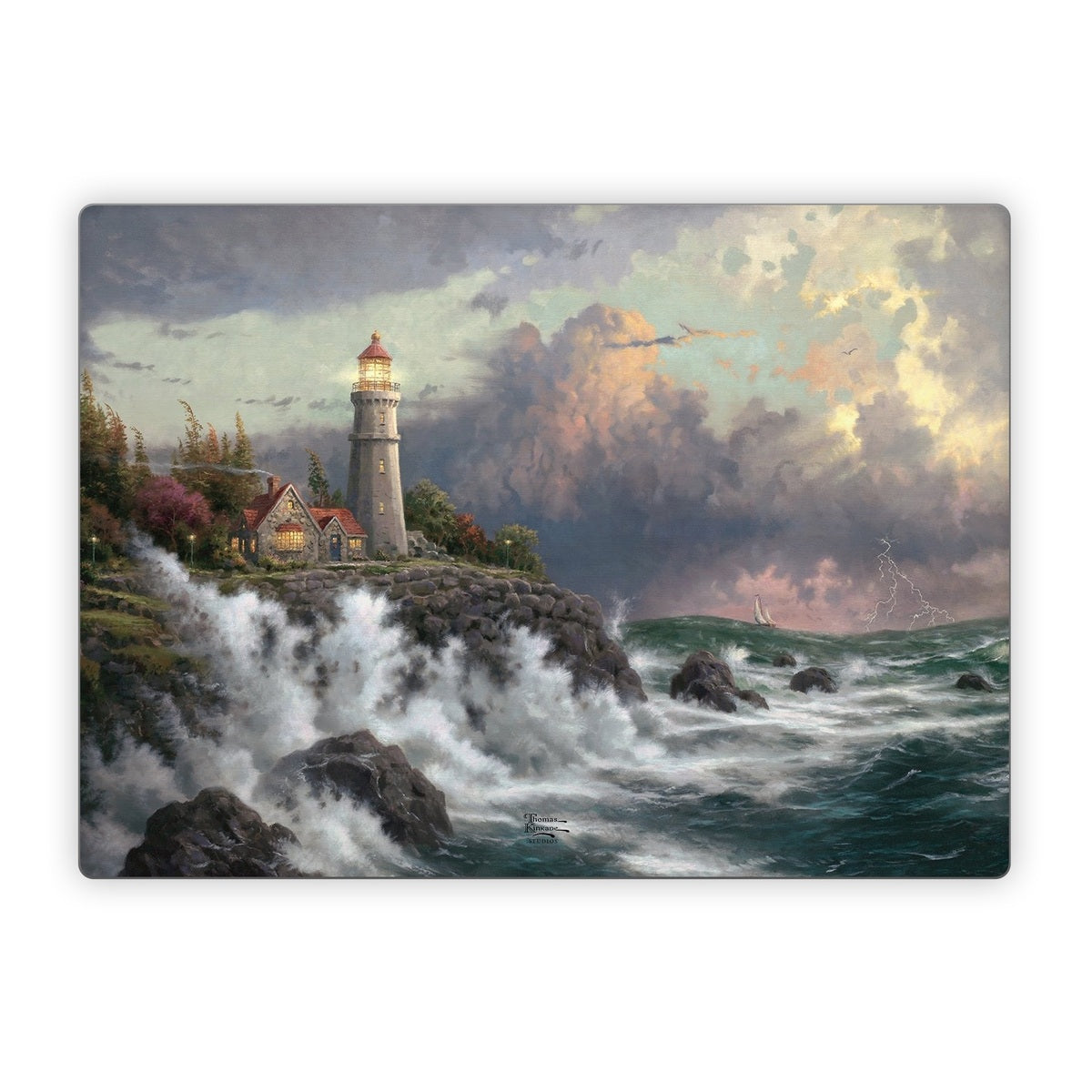 Conquering the Storms - Microsoft Surface Laptop Skin